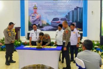 Polda Lampung perkuat edukasi emisi kendaraan bermotor
