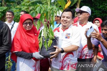 Ketua DPRD Bogor apresiasi kegiatan penanaman pohon dalam pesta rakyat