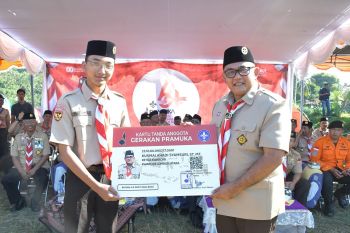 Wabup Lombok Utara sebut gerakan pramuka hadir wujudkan Indonesia emas