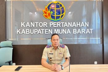 Pertanahan Muna Barat imbau warga patok batas tanah untuk cegah sengketa