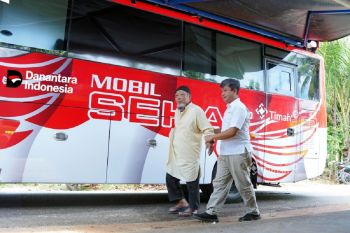 Ratusan Warga Kebintik antusias ikuti layanan kesehatan gratis PT Timah