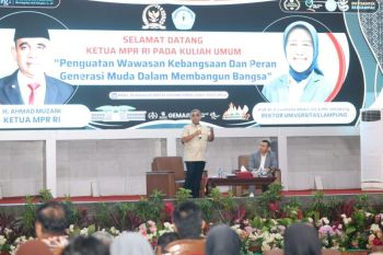 Unila gelar kuliah umum kebangsaan bersama Ketua MPR RI