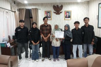 Mahasiswa Fakultas Pertanian Unand akhiri magang belajar di Kantor Pertanahan Pasaman, Lidiya: Bekal berharga untuk lanjutkan pendidikan