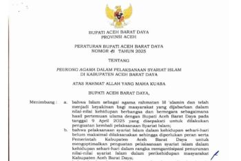 Safaruddin wajibkan warung kopi di Abdya buat pengajian rutin