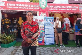 Bapenda Kotim layani pembayaran pajak di arena Sampit Trade Expo