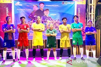 KONI-Askab PSSI Tanah Bumbu "launching jersey" tim sepak bola Porprov 2025