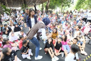 Ratusan anak di Solo ikuti kegiatan pekan seni inisiasi Kalbe Farma