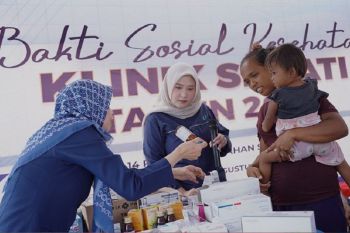 Pusri gelar pengobatan gratis di Kampung Sehati