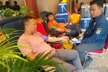 Donor Massal ke-72 KDD Riau Kompleks Hasilkan 1.247 Kantong Darah