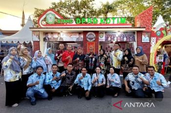 DPRD Kotim berikan edukasi politik lewat Sampit Trade Expo 2025