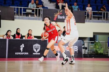 Timnas Basket Putri Bangkit Perkasa, Singapura Dibantai 71-36