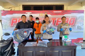 Polres Tebo Jambi tangkap pelaku percobaan perampokan agen bank