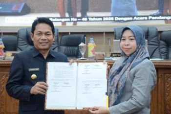 DPRD dan Pemkab Balangan setujui bersama empat Raperda