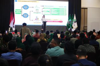 Sampaikan orasi kebangsaan di rakor regional KAHMI, Menteri Nusron: Penting untuk mengambil keputusan secara adil