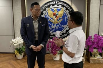 Bupati Sambas audiensi dengan Menko AHY bahas pembangunan infrastruktur daerah