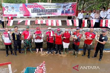 Keseruan lomba mangaruhi warnai perayaan HUT RI di Kotim