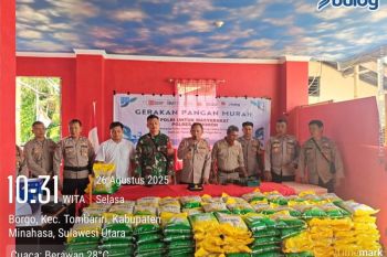 Polda-Bulog jual beras SPHP 32.500 kg di 17 titik