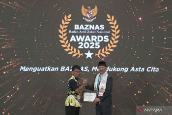 ANTARA raih Baznas Awards bidang Media Online Pewarta Zakat Terbaik