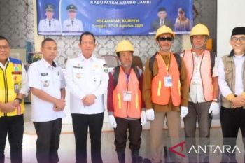 90 tenaga konstruksi ikut pelatihan sertifikasi di Muaro Jambi