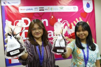 XLSMART di Medan gelar donor darah kumpulkan 80 kantong rayakan HUT RI