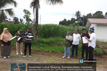 Kantor Pertanahan Pasaman dampingi Pengadilan Negeri dalam pemeriksaan perkara perdata di Nagari Tanjung Beringin Selatan