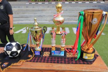 Kapolda sambut para pemain Tim Bhayangkara Presisi Lampung U-13, U-15 dan U-17