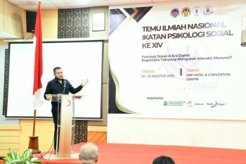 Wako Fadly Amran didapuk sebagai keynote speaker Temilnas Ikatan Psikologi Sosial ke-XIV