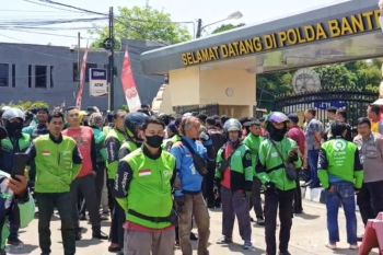 Driver ojol Banten tuntut transparansi pengusutan tewasnya Affan Kurniawan