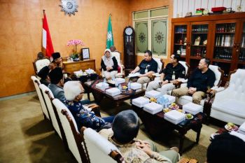 Kepala Kantor Pertanahan Kota Yogyakarta audiensi dengan PP Muhammadiyah
