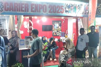 Bursa kerja disambut antusias pengunjung Sampit Trade Expo