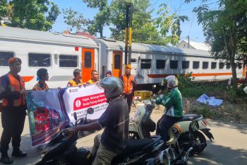 KAI Palembang sosialisasikan keselamatan  perkeretaapian