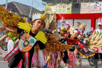 Bunda PAUD Pulang Pisau tanamkan nilai Pancasila melalui karnaval nusantara