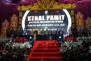 Kenal Pamit Kapolda Kaltara, Gubernur Harap Sinergitas Semakin Erat