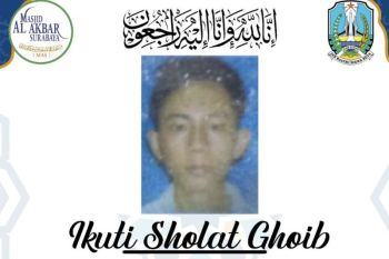 Pemprov Jatim gelar shalat ghoib untuk Affan Kurniawan di Surabaya
