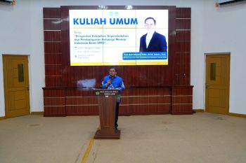 FISIP Unila gelar seminar mengenai penguatan kebijakan pendudukan