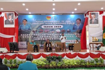 PKK NTT mendorong penanganan stunting berbasis pertanian terintegrasi