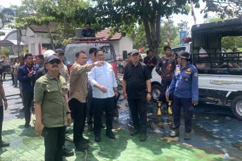 Wagub pastikan layanan DPMPTSP Kalteng tetap berjalan pasca-kebakaran