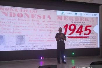 Kilas sejarah kemerdekaan RI dipamerkan di Monumen Pers Nasional