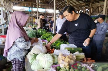 Wabup Pulang Pisau pastikan harga bahan pokok masih stabil