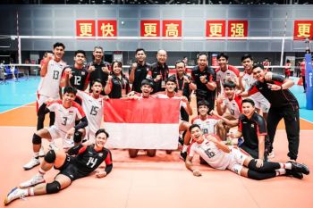 Timnas voli U-21 putra Indonesia tempati peringkat 19 dunia