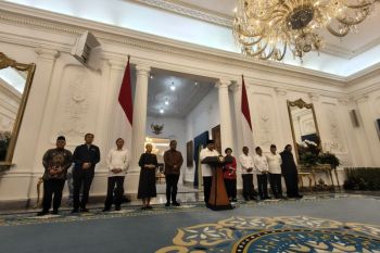 Presiden dan delapan parpol sampaikan sikap bersama soal demonstrasi