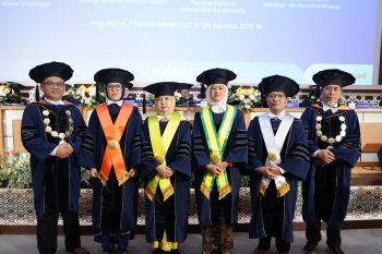 UAD Yogyakarta kukuhkan empat guru besar baru