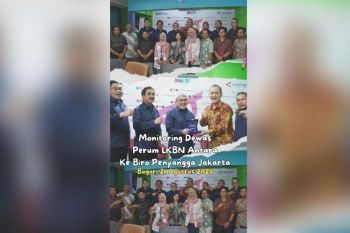Monitoring Dewas Perum LKBN ANTARA ke Biro Penyangga Jakarta
