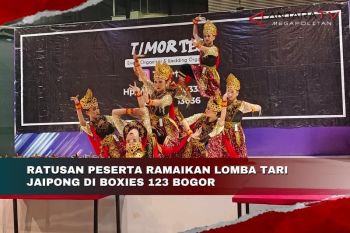 Ratusan peserta  ramaikan lomba tari Jaipong di Boxies 123 Bogor