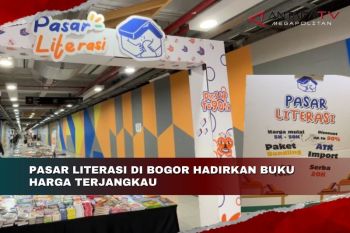 Pasar Literasi di Bogor hadirkan buku harga terjangkau