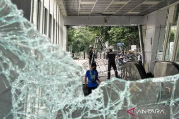 Layanan MRT Jakarta kembali normal pascademo