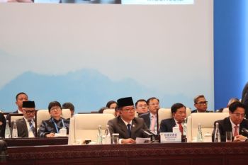 Menlu Sugiono menyampaikan  sikap Indonesia dalam KTT SCO Plus