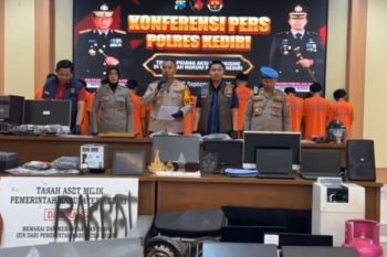 Polres Kediri tetapkan 28 orang tersangka kerusuhan