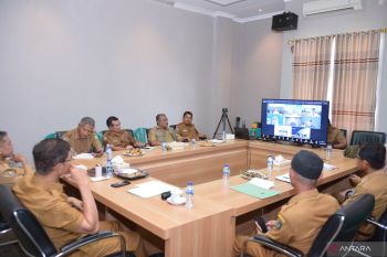 Wakil Bupati Bima hadiri rakor virtual dengan Mendagri bahas pengendalian inflasi