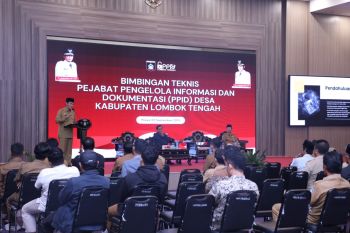 Lombok Tengah dorong transparansi pengolahan anggaran desa